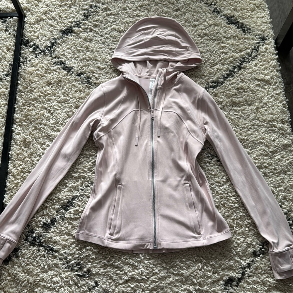 Lululemon Hooded Define Jacket *Nulu* in Misty Pink